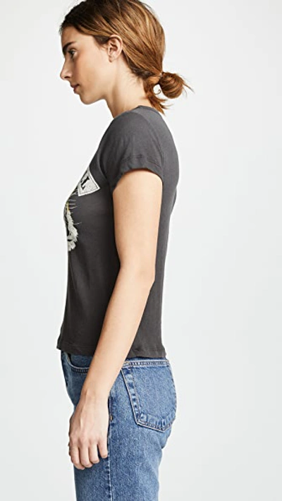 Shop Chaser Rock And Roll Tee In Faded Black