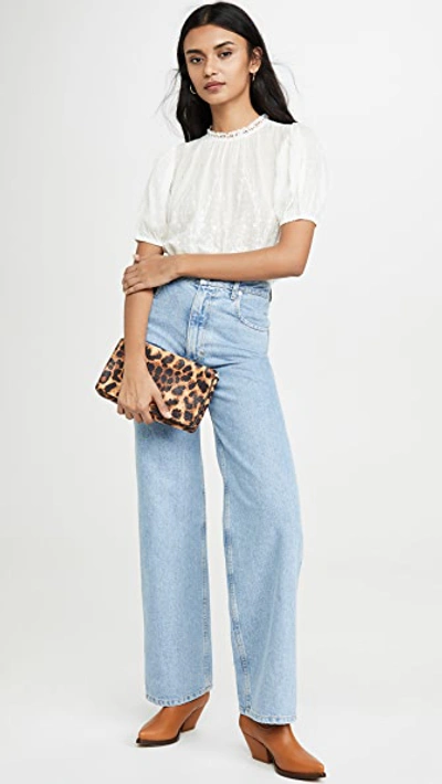 Shop Ulla Johnson Emmie Top In Blanc