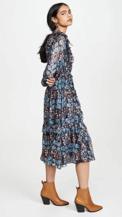 Shop Ulla Johnson Seraphina Dress In Indigo