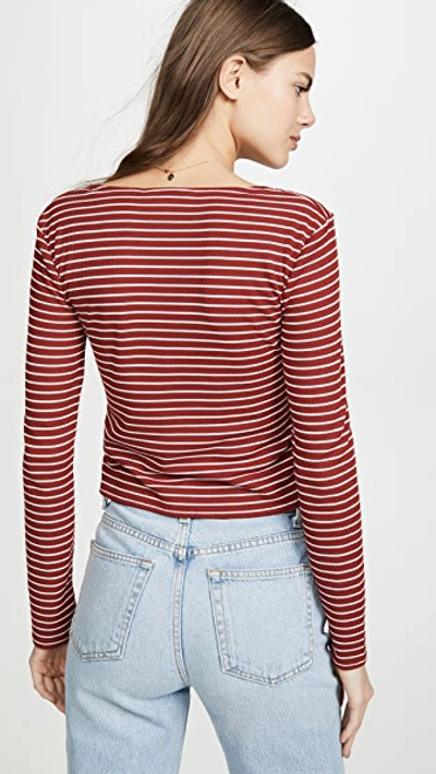 Shop Bb Dakota Square's Waldo Tee In Brick House