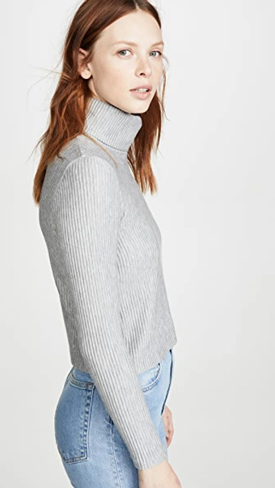 Shop Club Monaco Meredy Top In Heather Grey