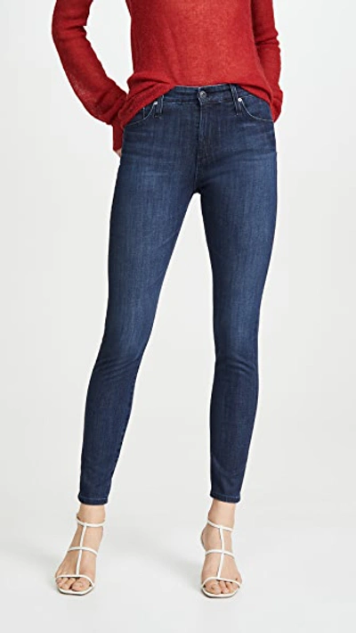 Shop Ag Farrah Skinny Ankle Jeans In Paradoxical