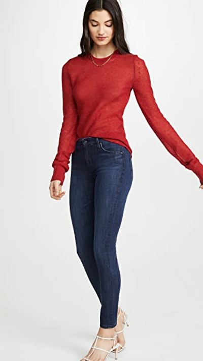 Shop Ag Farrah Skinny Ankle Jeans In Paradoxical