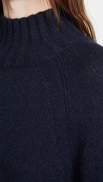 Shop 360 Sweater Margaret Cashmere Sweater In Navy