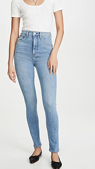 Shop Reformation Ultra High + Skinny Jeans In Cyprus