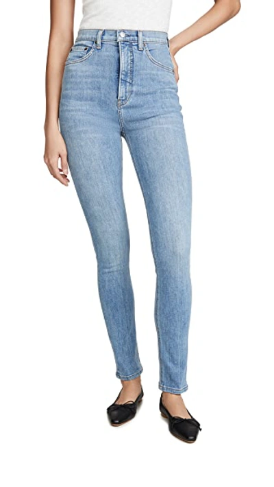 Shop Reformation Ultra High + Skinny Jeans In Cyprus