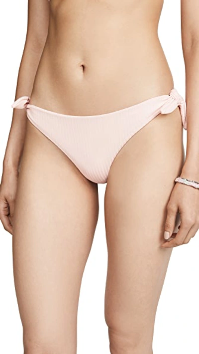 Shop Mara Hoffman Sita Bikini Bottoms In Pastel Pink