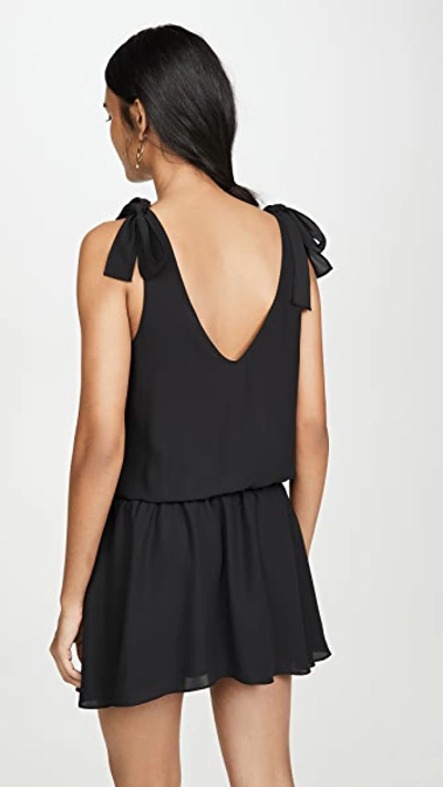 Shop Amanda Uprichard Josephina Dress In Black