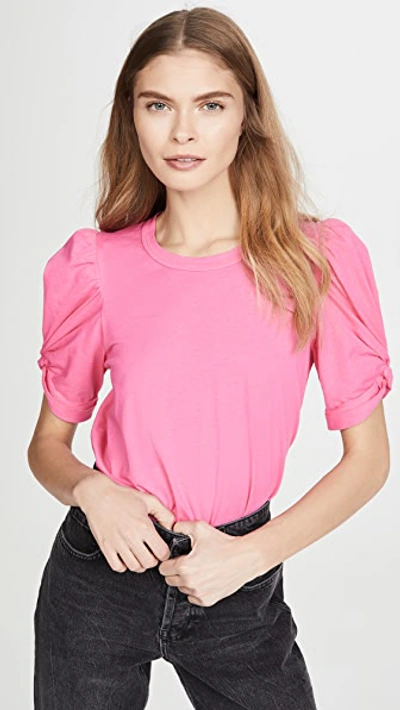 Women's Kati Puff Sleeve T-shirt In Pink