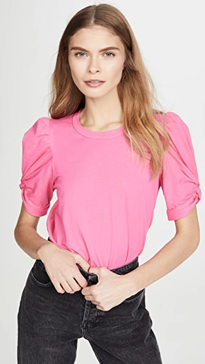 A.l.c Women's Kati Puff Sleeve T-shirt In Pink