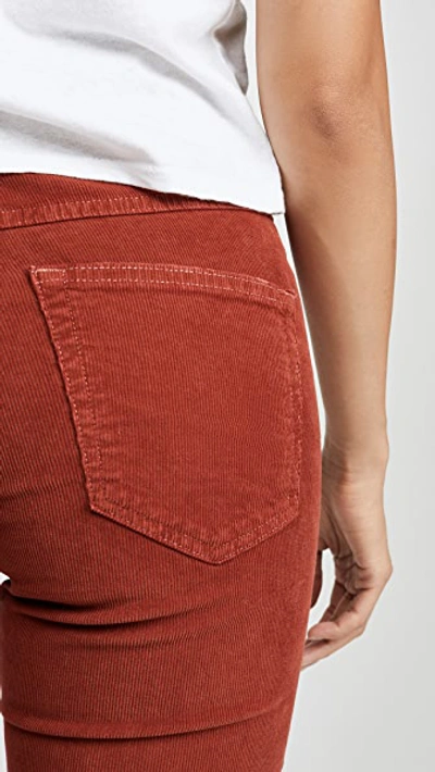 Shop Amo Bella Corduroy Jeans In Rust