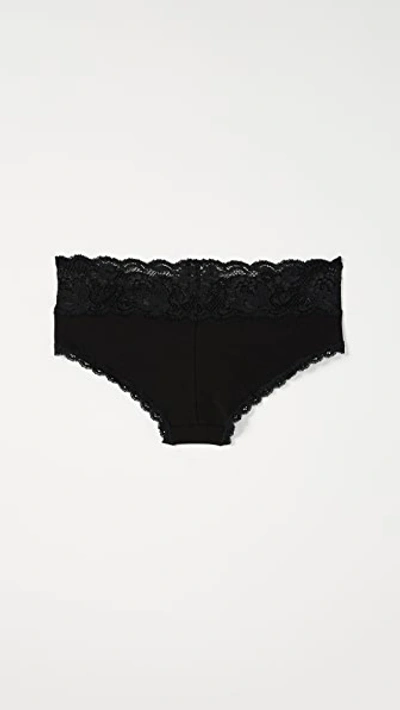 Shop Cosabella Never Say Never Maternity Briefs In Black