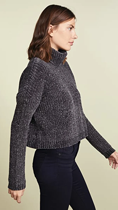 Shop Blank Denim Chenille Sweater In Mica