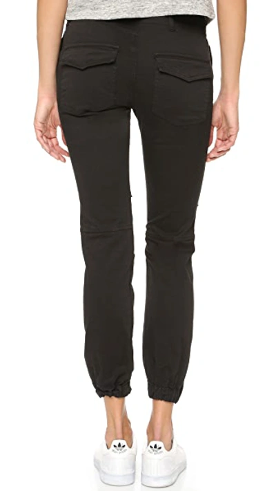 Shop Nili Lotan French Military Pants In Jet Black