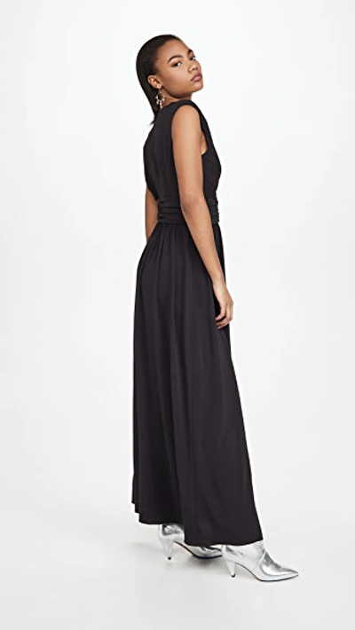 Shop Isabel Marant Guciene Dress In Black
