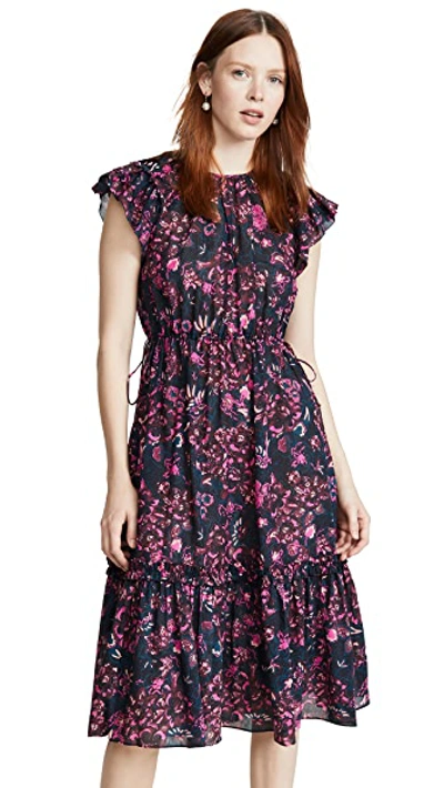 Shop Ulla Johnson Arlene Dress In Midnight