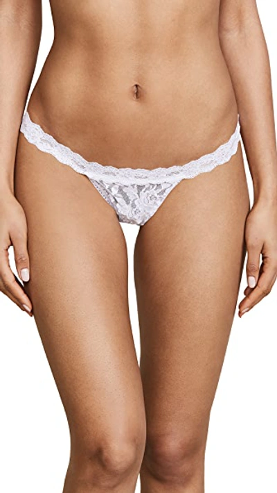 Shop Hanky Panky Signature Lace G-string In White