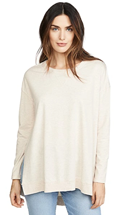 Shop Z Supply Weekender Pullover In Oatmeal