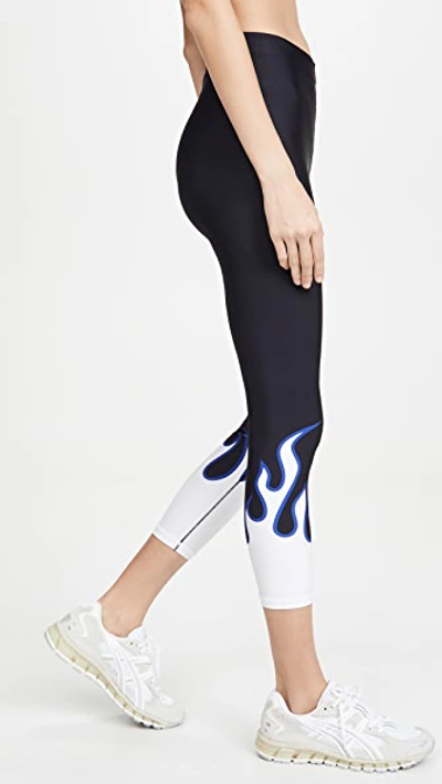 Shop Adam Selman Sport Core Leggings In Flame