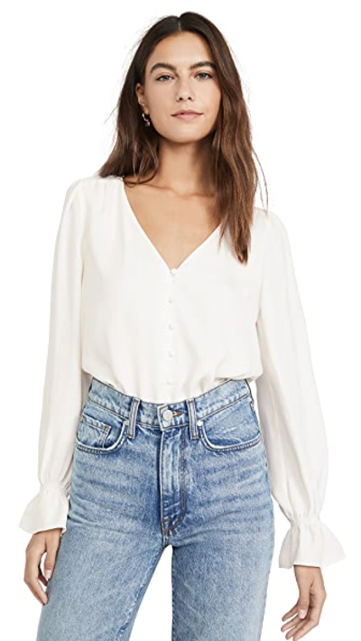 Shop Joie Bolona Top In Porcelain