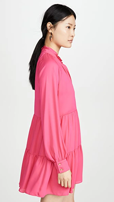 Shop Amanda Uprichard Saffron Dress In Passionfruit