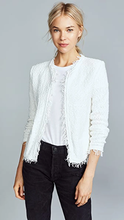 Shop Iro Shavani Jacket Ecru