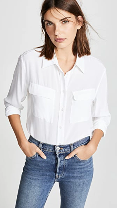 Shop Equipment Signature Blouse In Bright White