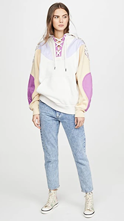 Shop Isabel Marant Étoile Nansylia Pullover In Ecru