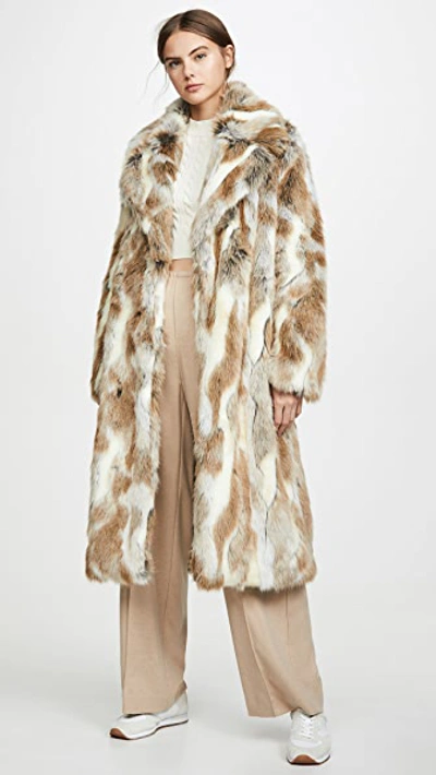 Shop Nili Lotan Simon Coat In Coyote