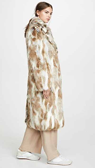 Shop Nili Lotan Simon Coat In Coyote