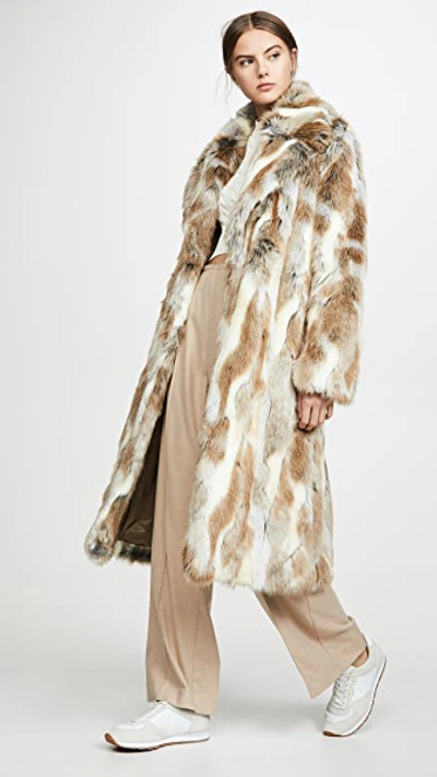 Shop Nili Lotan Simon Coat In Coyote