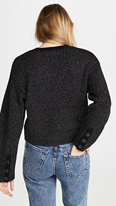 Shop Rag & Bone Jubilee Crew Sweater In Black