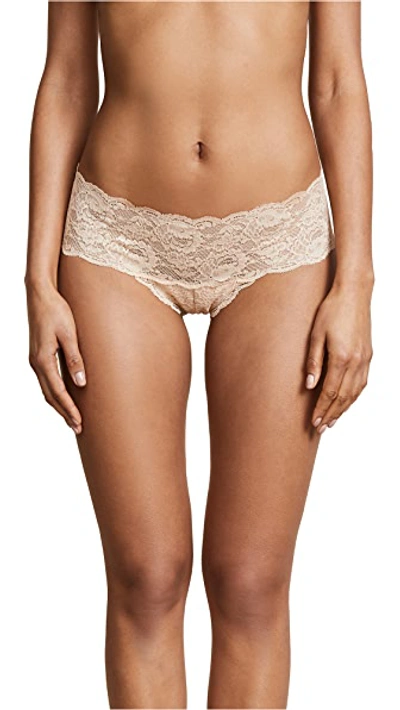 Shop Cosabella Never Say Never Hottie Boy Shorts In Blush