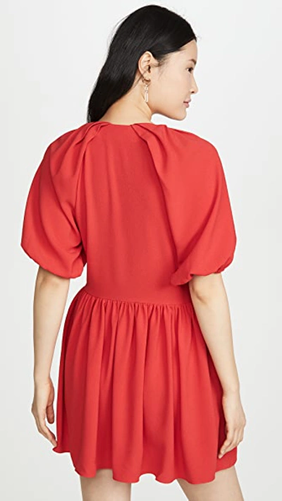 Shop Hofmann Copenhagen Kirsti Dress In Fiery Red