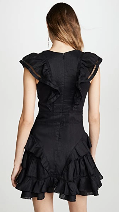 Shop Isabel Marant Étoile Audrey Dress In Black