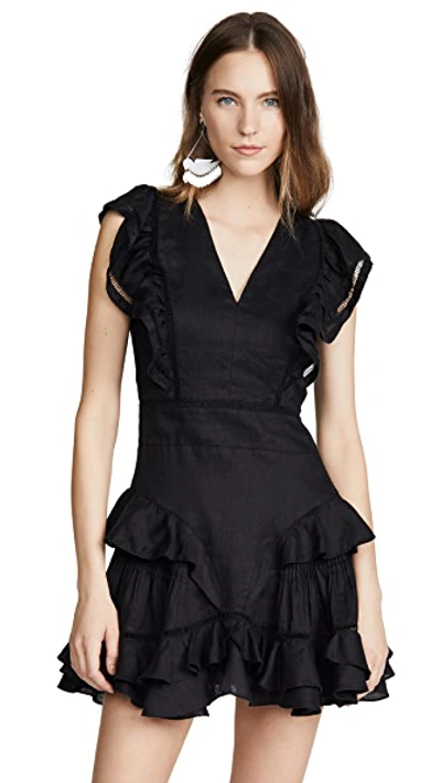 Shop Isabel Marant Étoile Audrey Dress In Black