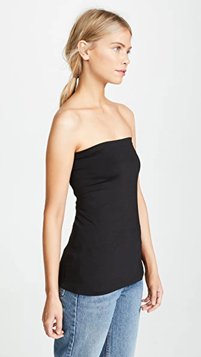 Susana Monaco Strapless Tube Top In Black