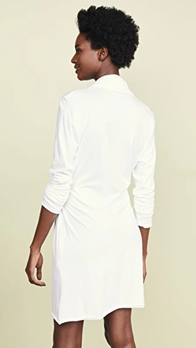 Shop Skin Wrap Robe White