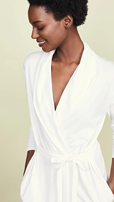 Shop Skin Wrap Robe White