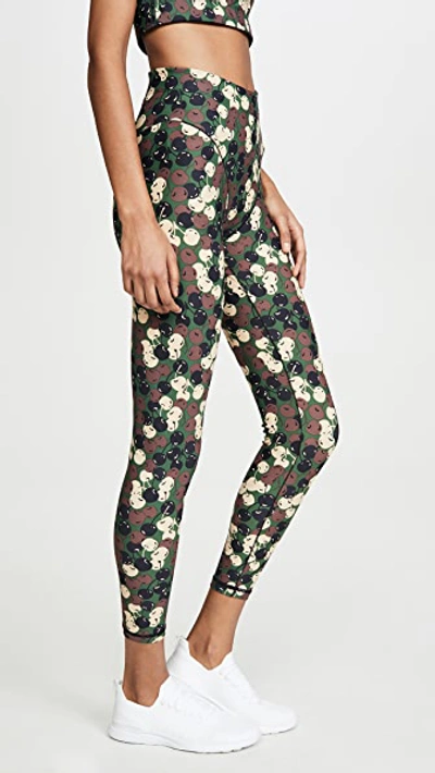 Shop Adam Selman Sport French Cut Leggings In Classic Camo