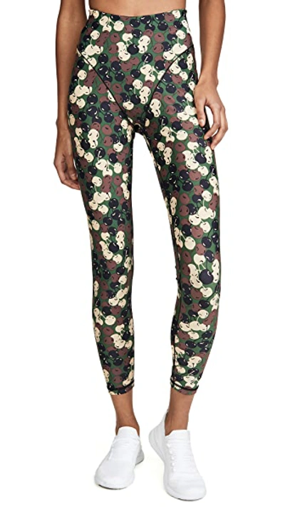 Shop Adam Selman Sport French Cut Leggings In Classic Camo