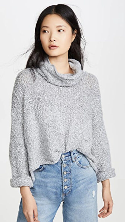 Shop Free People Bff Sweater In Heather Grey