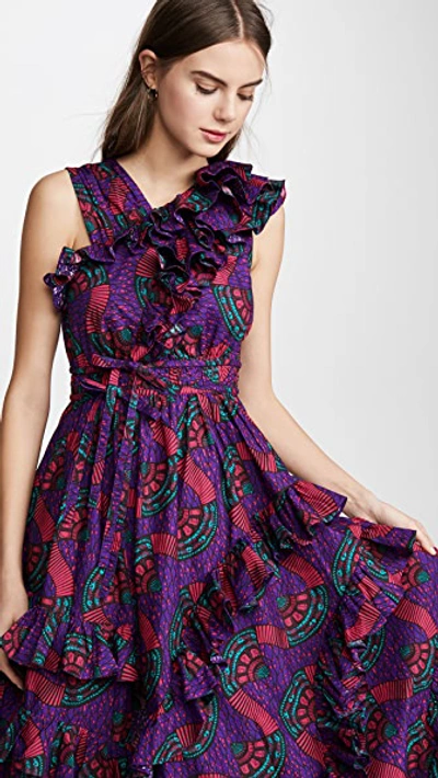 Shop Ulla Johnson Imogen Dress In Violet