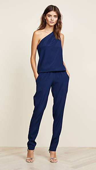 ramy brook lulu one shoulder jumpsuit
