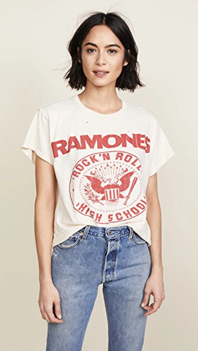 Ramones 1979 Rock 印花 T 恤