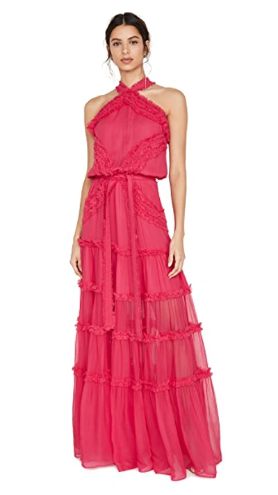 Shop Alexis Lorinda Dress In Azalea Pink