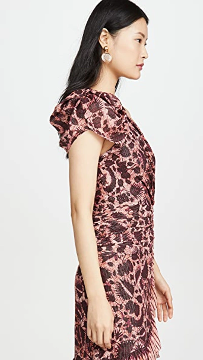 Shop Ulla Johnson Anja Dress In Bordeaux