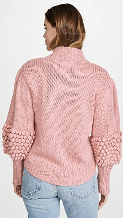 Shop C/meo Collective Hold Tight Knit Sweater In Pink