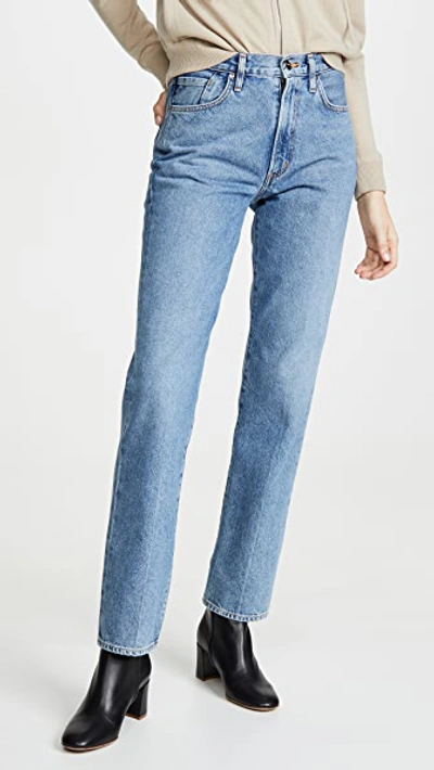 Shop Goldsign The Nineties Classic Jeans In Pressed Rainer