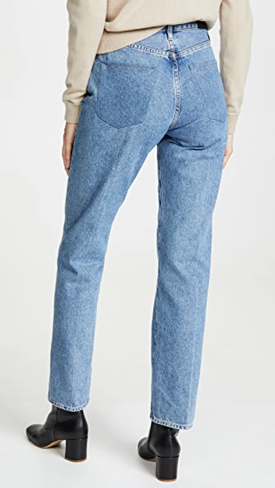 Shop Goldsign The Nineties Classic Jeans In Pressed Rainer